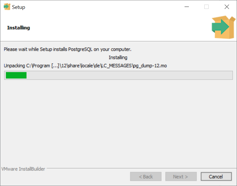 Установка Postgres 12 в Windows изображение с сайта www.eth1.ru