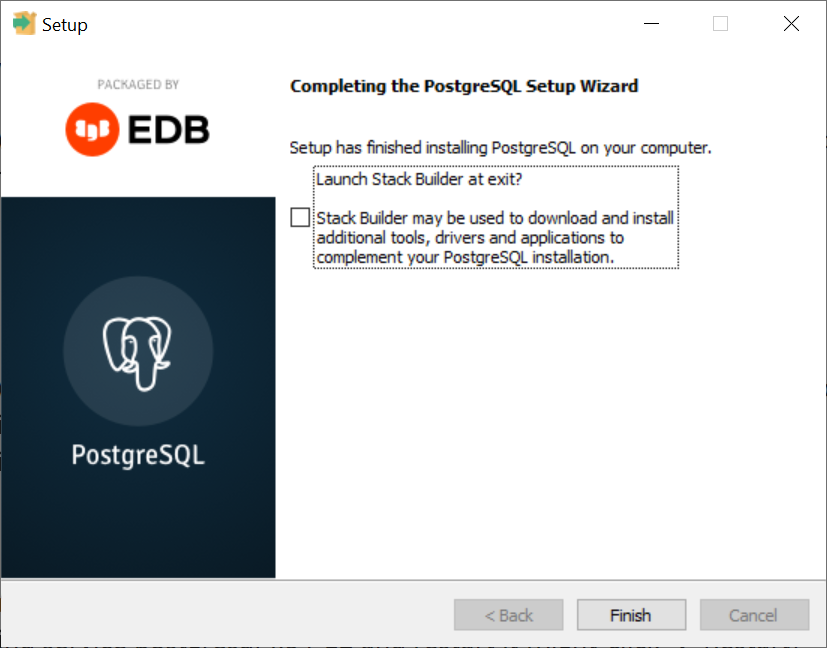 Установка Postgres 12 в Windows изображение с сайта www.eth1.ru