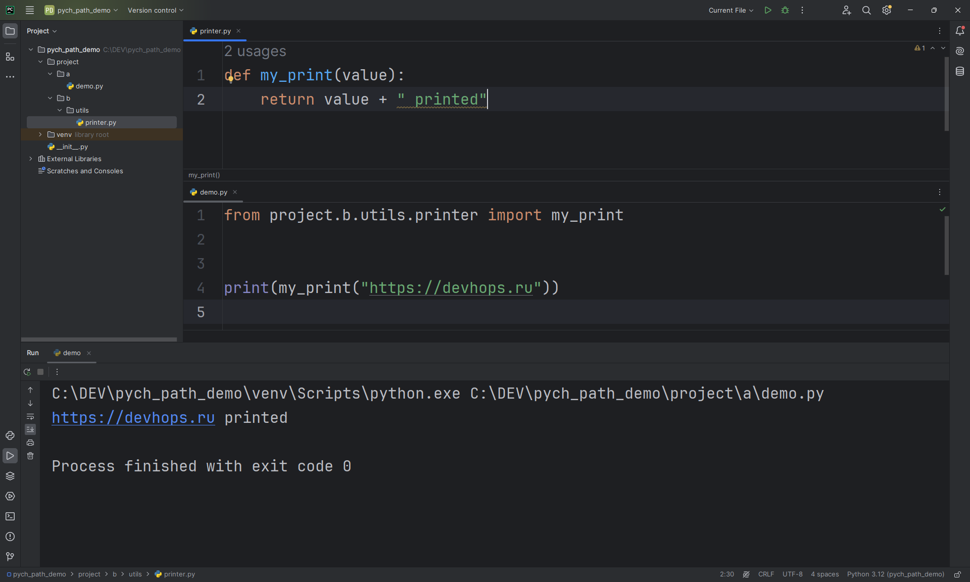 Adding a path to a project in PyCharm image from the site www.aredel.com image from www.aredel.com