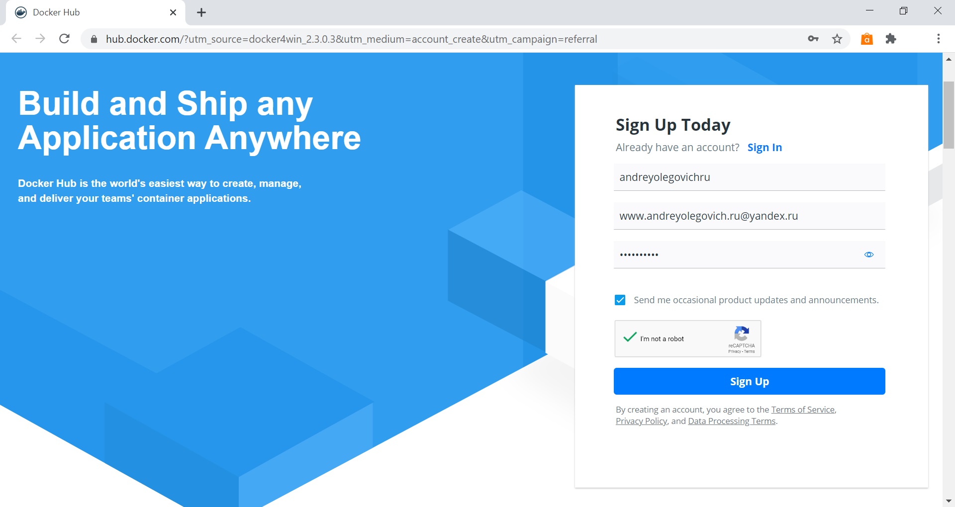 Установка Docker в Windows 10 изображение с сайта www.aredel.com