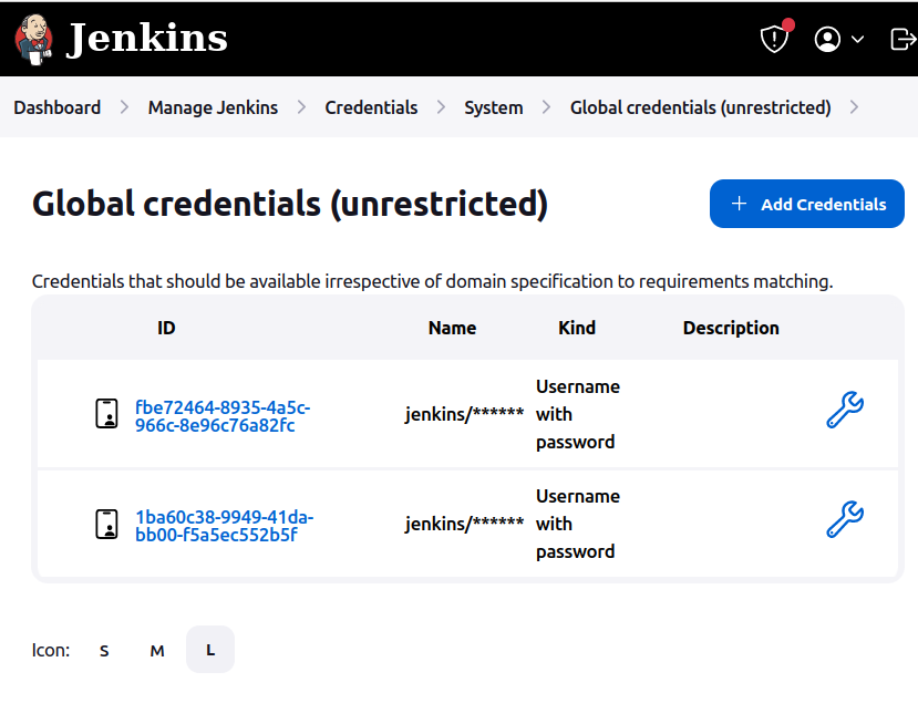Создание Jenkins Credentials изображение с сайта www.aredel.com