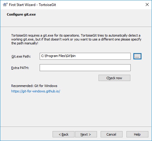 установка Tortoise git for windows изображение с сайта www.aredel.com