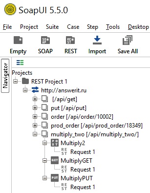 Пример тестирования API image from website www.aredel.com