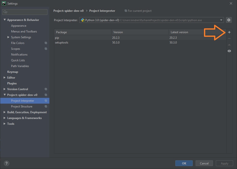 Adding Selenium to PyCharm