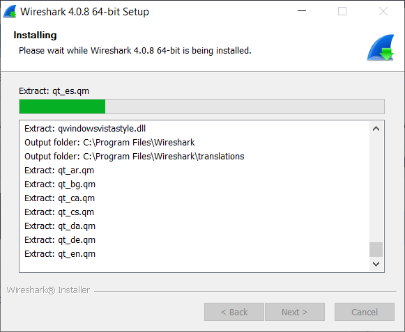 Установка WireShark изображение с сайта www.aredel.com