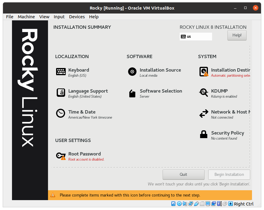 Установка Rocky Linux image from website www.aredel.com