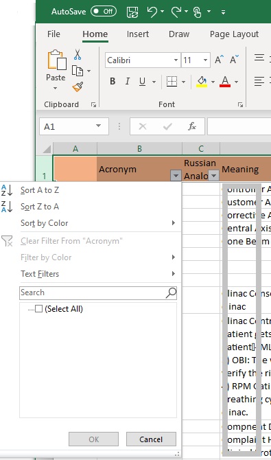 '.Excel filter troubleshooting screenshot.'