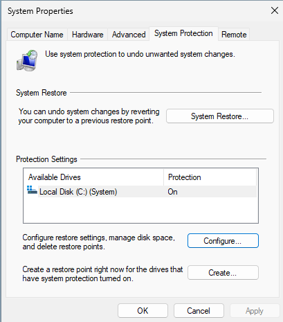 Create Windows recovery point image from www.aredel.com image from www.aredel.com